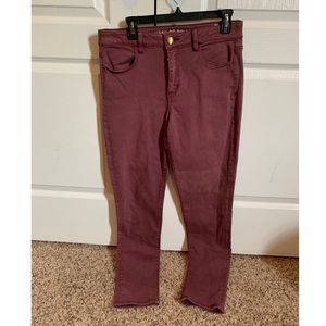 American Eagle Hi Rise Skinny Jeans